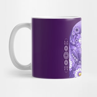 Stainglass Spring Equinox - Violet Edition Mug